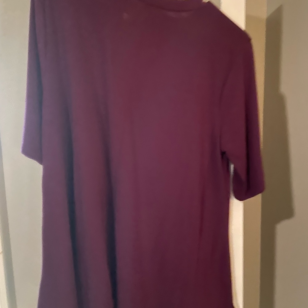 Purple lady top
